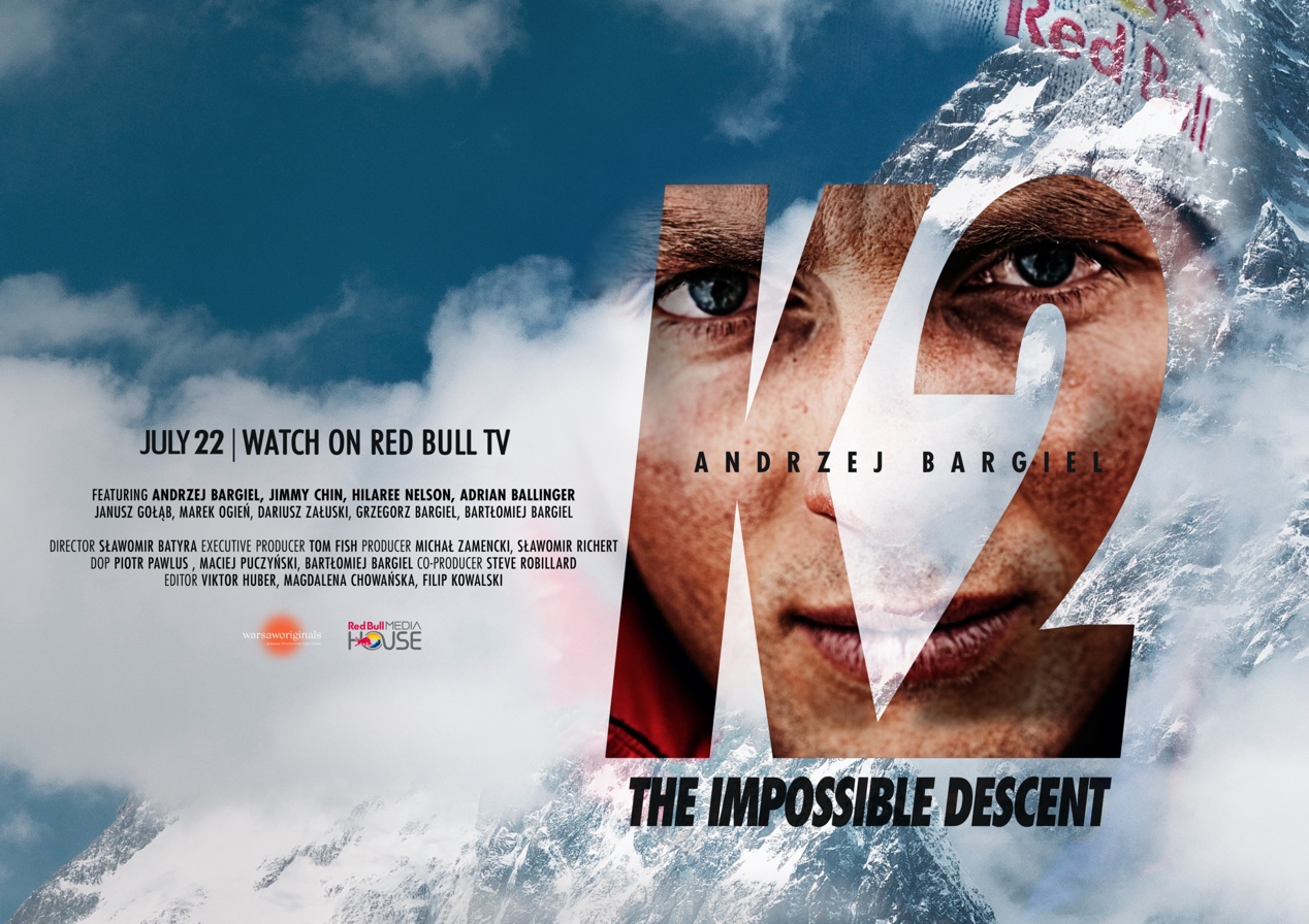 奥地利红牛大片上线,揭开K2滑降挑战幕后故事