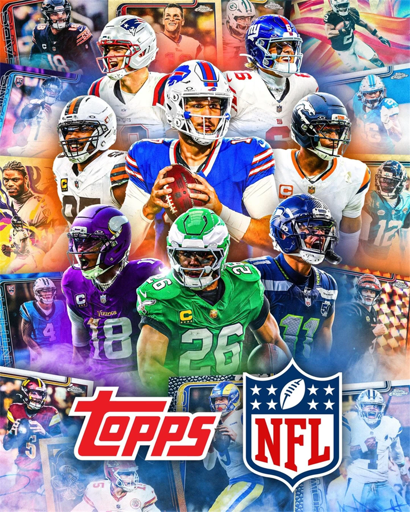 Fanatics Collectibles与NFL及NFLPA达成独家合作！Topps首发系列即将来袭